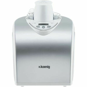 Ice Cream Maker Hkoenig HF180 1 L 135 W Steel Stainless steel-0