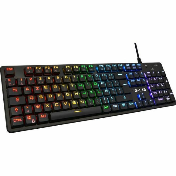 Keyboard The G-Lab French AZERTY Red-0