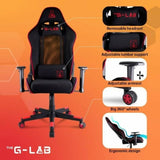 Gaming Chair The G-Lab Oxygen Red-2