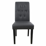 Dining Chair Grey 45 x 42 x 45 cm (2 Units)-3