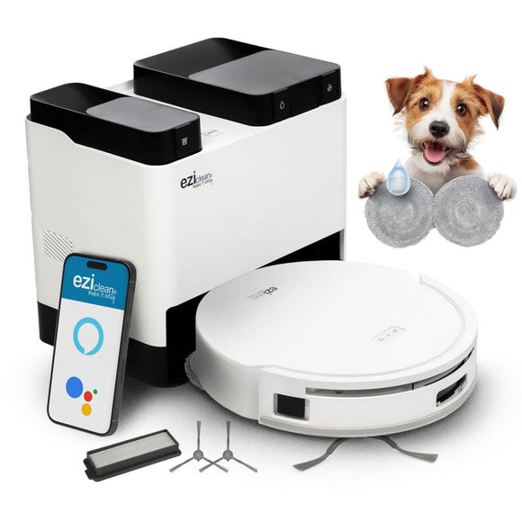 EZIclean All In One Z12 Ultra Robot Vacuum Cleaner Smart Navigation 30 x 30 x 8.3 cm 12 kg-0