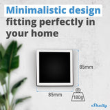 Control panel Shelly WALL DISPLAY(WH)+BLUE HT(IVO)-7