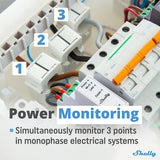 Wi-Fi switch module Shelly PRO 3EM 120A Wi-Fi-7