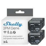 Smart Plug Shelly SHELLY 2PM GEN4 X4 Wi-Fi 230 V 10 A (4 Units)-0