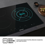 Induction Hot Plate Hisense E6332BSCE 5700 W 59 cm-5