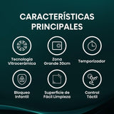 Induction Hot Plate Hisense E6332BSCE 5700 W 59 cm-3