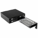 Rack Startech SATSASBP425 Black Portable 2,5"-2