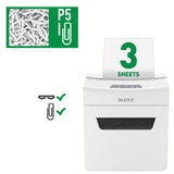 Micro-Cut Paper Shredder Leitz IQ 150 Autofeed P4-7