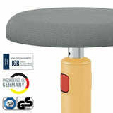 Ergonomic Stool Leitz Ergo Cosy Active Yellow Plastic-8