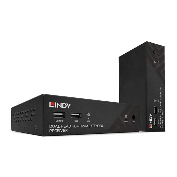 LINDY - transmitter and receiver - video/audio/infrared/serial extender - HDBaseT 2.0-0