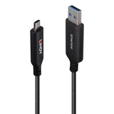 USB Cable LINDY 43395 Black-0