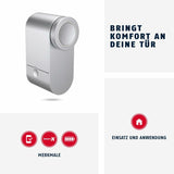 Smart Lock ABUS LOXERIS One CFA4100 S Grey Metal 17 x 9 x 29 cm-6