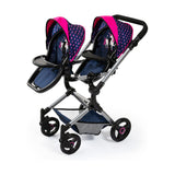 Doll Stroller Reig Blue Twinned-0