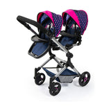 Doll Stroller Reig Blue Twinned-6