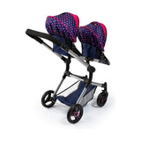 Doll Stroller Reig Blue Twinned-5