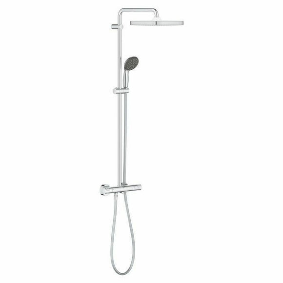 Shower Column Grohe Vitalio Start System 250 Cube Brass-0