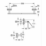 Mixer Tap Grohe Metal-4
