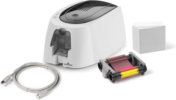 DURABLE Kartendrucker Duracard ID300 + 100 Karten 1Farbband-0