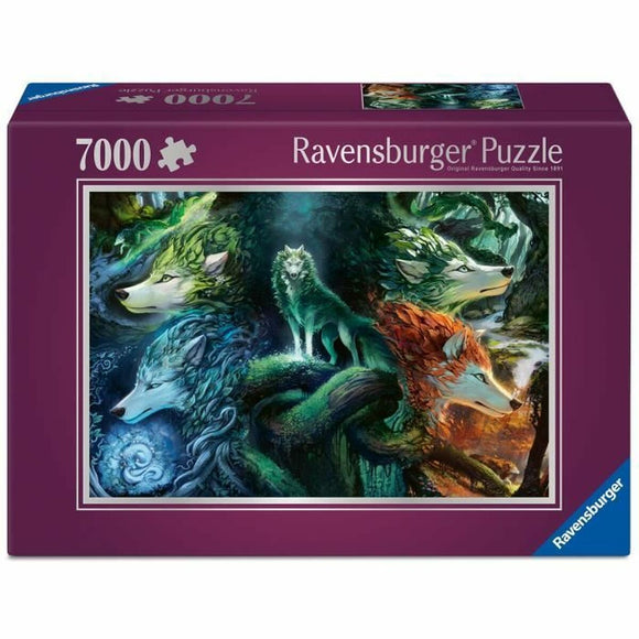 Puzzle Ravensburger WHISPERS OF THE FOREST 7000 Pieces-0