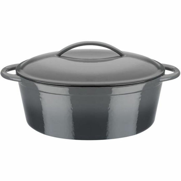 Casserole with lid GSW Grey Cast Iron-0