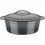 Casserole with lid GSW Grey Cast Iron-0