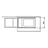 Waste bin Hailo Multi-Box duo L White Grey Cream Steel Plastic 2 drawers 14 L Integrable (2 Units)-4