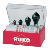 Countersink Set (Countersinks) RUKO 102310E High speed steel (HSS) 4 Pieces-1