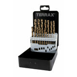 Spool set TERRAX Case DIN 338 25 Pieces 19 Pieces (25 Units)-2