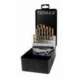 Spool set TERRAX Case DIN 338 25 Pieces 19 Pieces (25 Units)-1