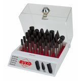 Set of Drill Bits RUKO Hard metal (HM) 35 Pieces-1