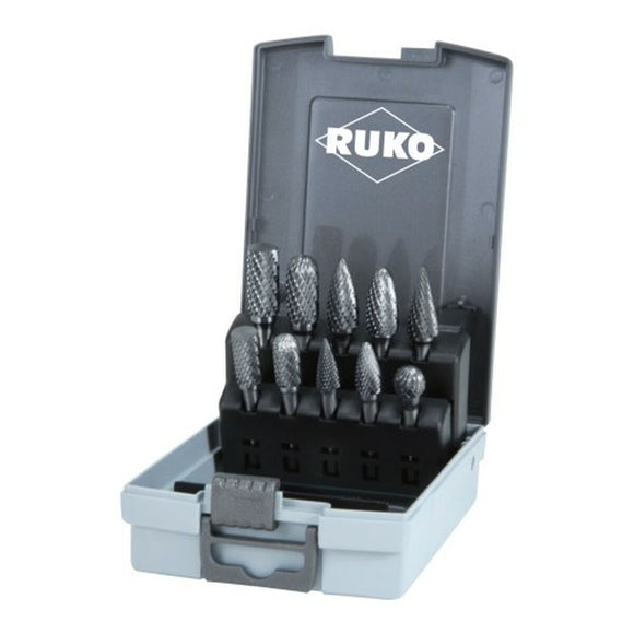 Set of Drill Bits RUKO 10 Units-0