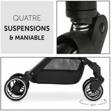 Baby's Pushchair Hauck Black-3