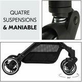 Baby's Pushchair Hauck Black-7