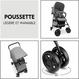 Baby's Pushchair Hauck Grey-4