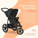 Baby's Pushchair Hauck Black-13