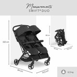 Baby's Pushchair Hauck Black-2