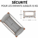 Baby Crib Hauck Brown-4