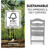 Highchair Hauck Grey-16