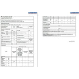 Combined Refrigerator Severin RKG8930     144 Red 206 L-2