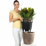 Self-watering flowerpot Lechuza Red Ø 49,5 x 46,5 cm Plastic-1