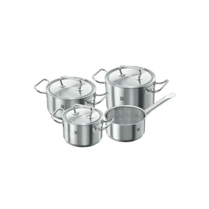 Saucepans Zwilling 40901-000-0 Steel Ø 20 cm Ø 16 cm 1,5 L 2 L 4 L 4 Pieces (4 Units)-0