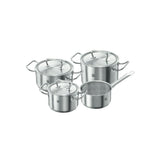 Saucepans Zwilling 40901-000-0 Steel Ø 20 cm Ø 16 cm 1,5 L 2 L 4 L 4 Pieces (4 Units)-0