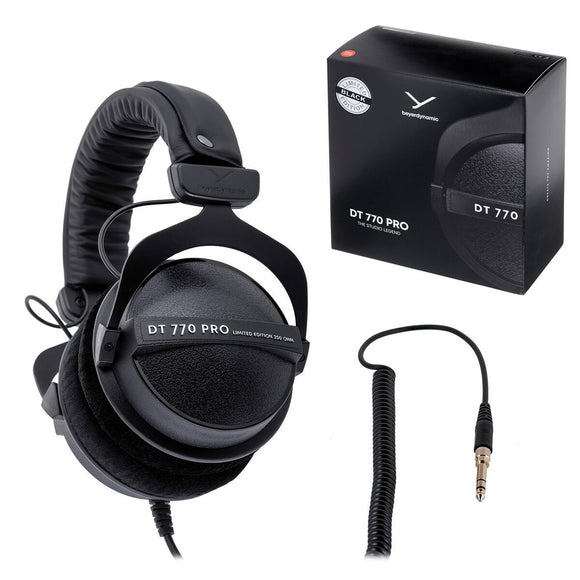 Headphones Beyerdynamic DT 770 PRO 250 OHM Black Limited Edition Black-0