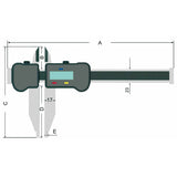 Digital caliper VOGEL 800 mm-1