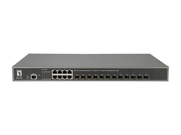 LevelOne GTL-2091 20-Port-L3-Gigabit-Switch-0