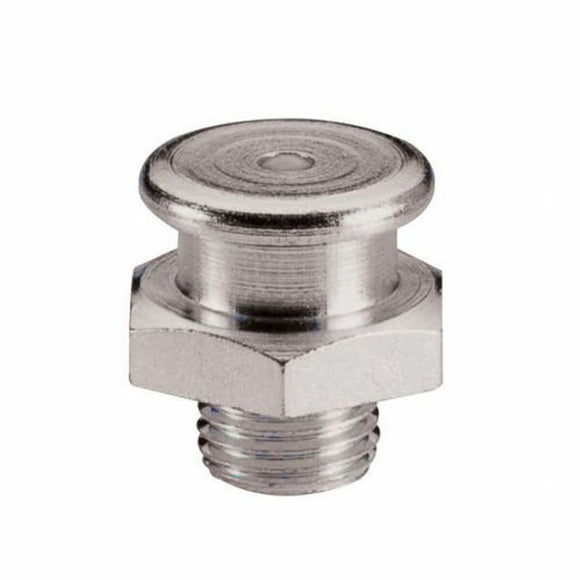 Straight flat-head grease nipple UMETA 3404-0