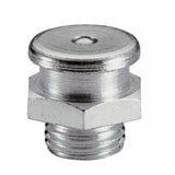 Straight flat-head grease nipple UMETA 3404-0