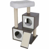 Scratching Post for Cats Kerbl Grey White/Black Sisal-0