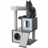 Scratching Post for Cats Kerbl Grey White/Black Sisal-5