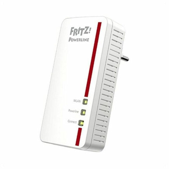 PLC Adapter Fritz! WLAN 1260E 866 Mbps 5 GHz White Red-0